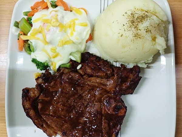 Dinner available if you book in advance