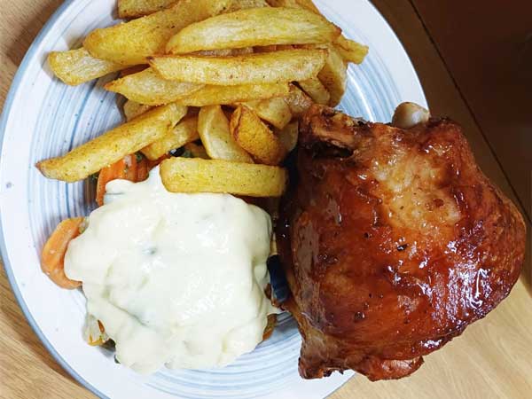 Meals can be provided on request
