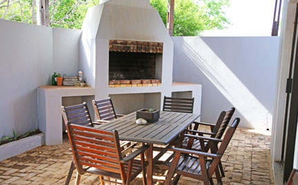 Luxury Premier King Suite offers luxury self-catering accommodation with braai